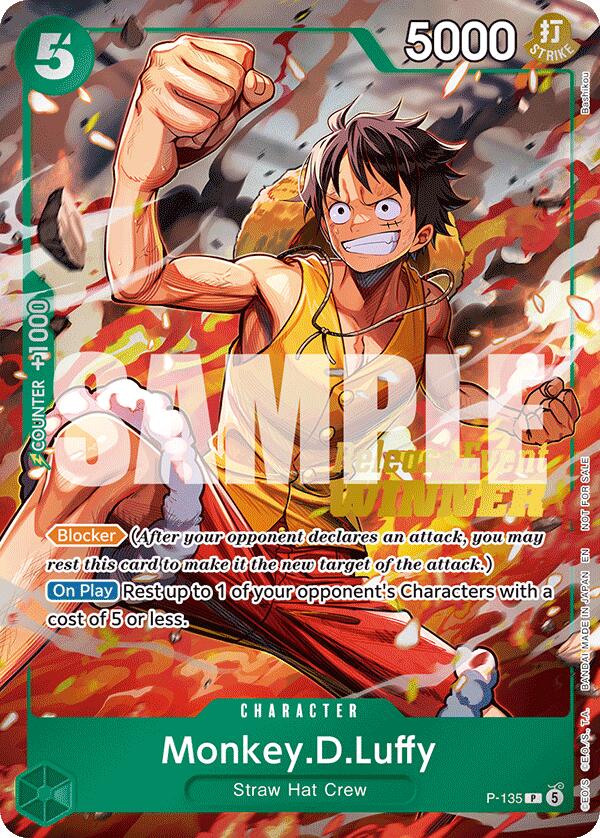 Monkey.D.Luffy (OP16 Release Event Winner) [One Piece Promotion Cards] | Deep Dive Games St. Marys