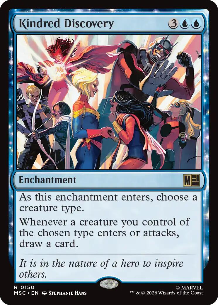 Kindred Discovery (Surge Foil) [Marvel Super Heroes Commander] | Deep Dive Games St. Marys