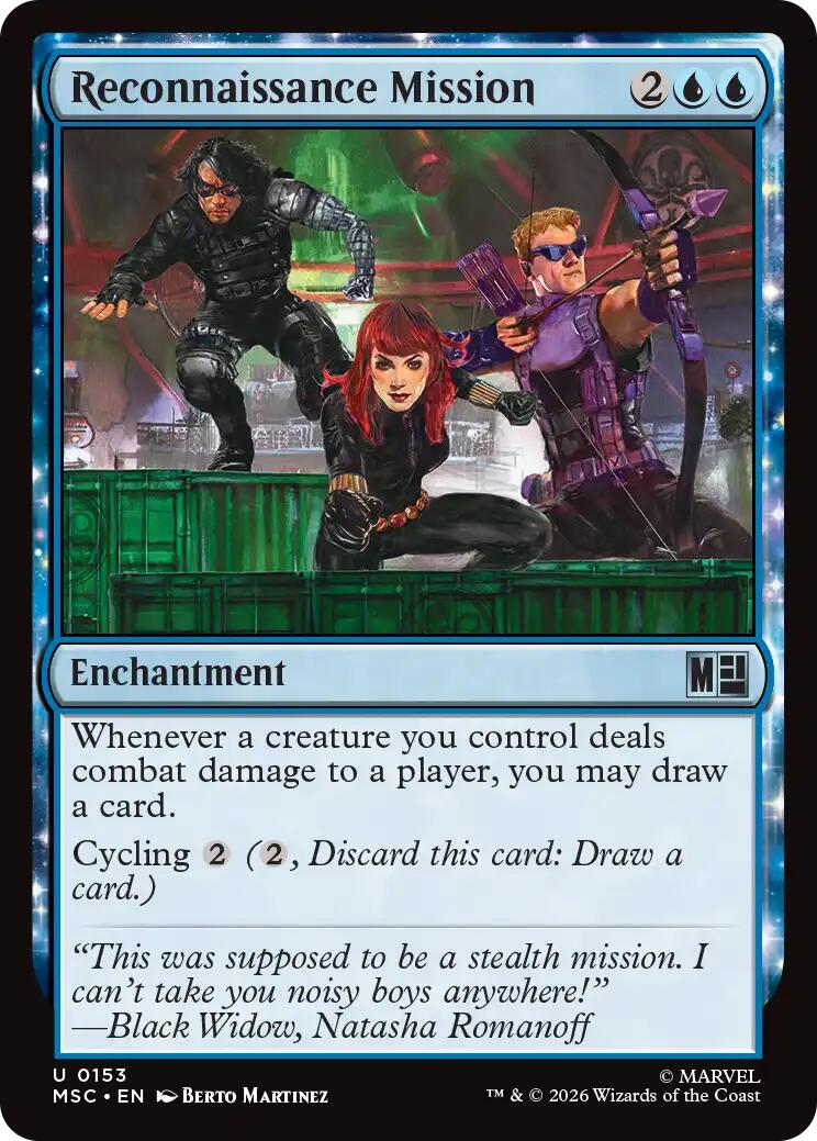 Reconnaissance Mission (Surge Foil) [Marvel Super Heroes Commander] | Deep Dive Games St. Marys