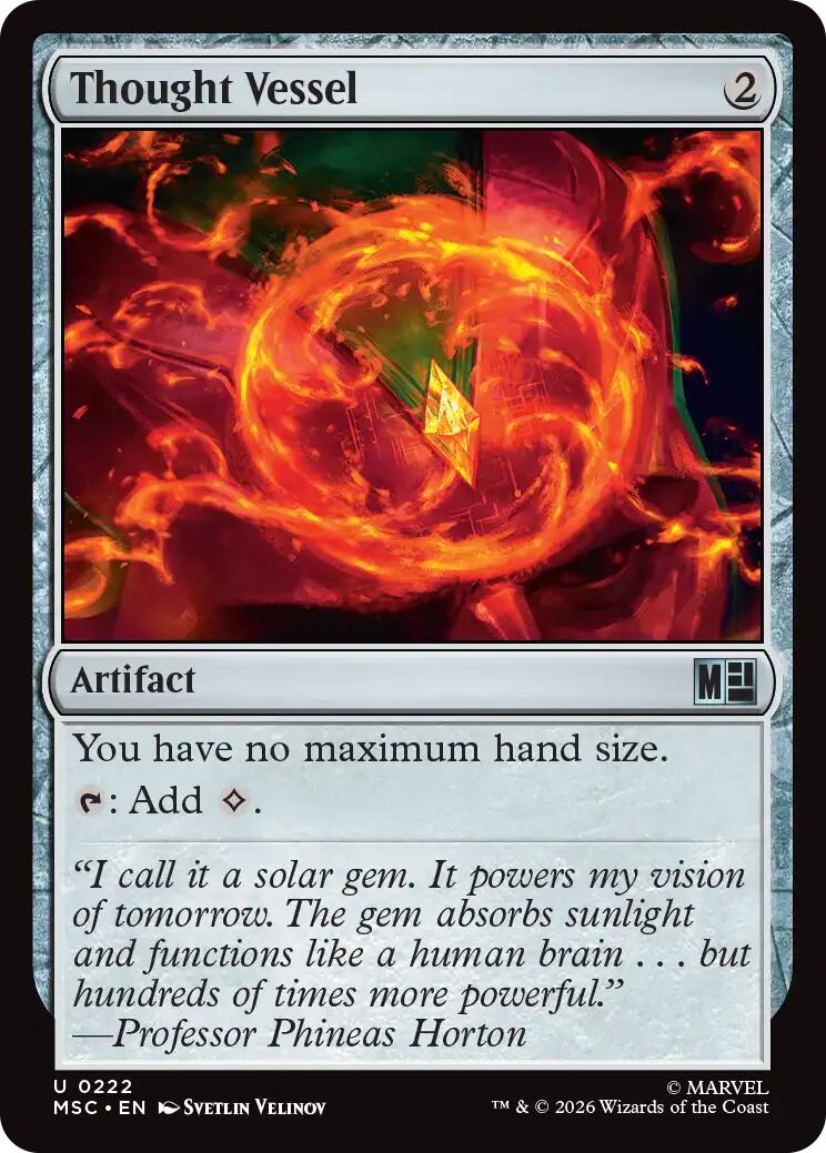 Thought Vessel (Surge Foil) [Marvel Super Heroes Commander] | Deep Dive Games St. Marys