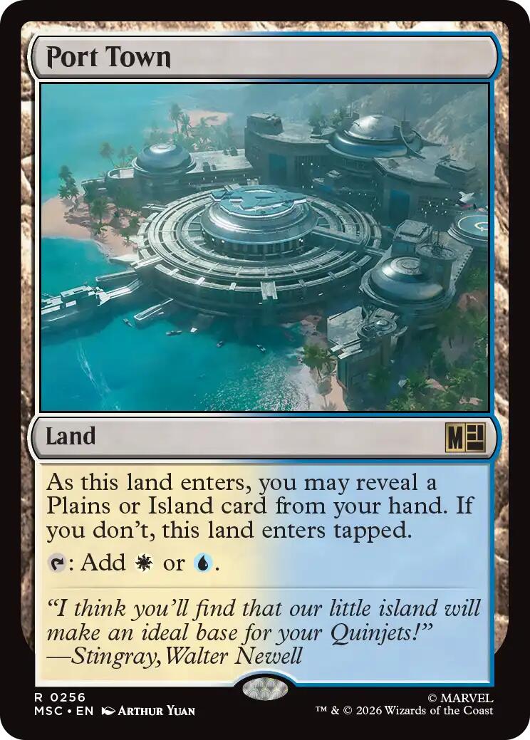 Port Town (Surge Foil) [Marvel Super Heroes Commander] | Deep Dive Games St. Marys
