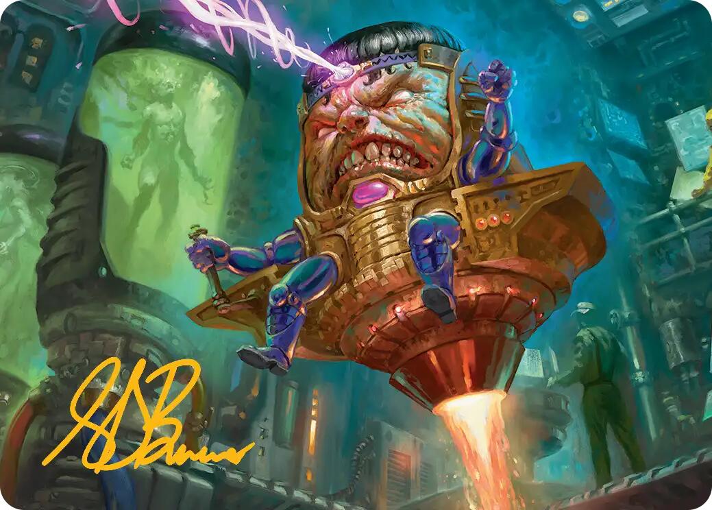 M.O.D.O.K. Art Card (Gold-Stamped Signature) [Marvel Super Heroes Art Series] | Deep Dive Games St. Marys