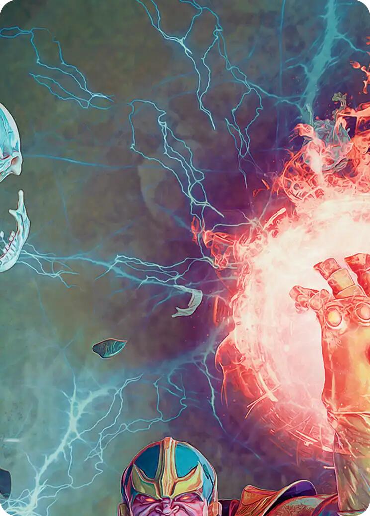 Thanos, the Mad Titan Art Card (2/9) [Marvel Super Heroes Art Series] | Deep Dive Games St. Marys