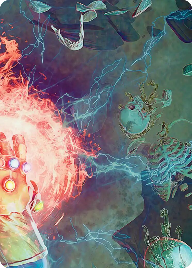 Thanos, the Mad Titan Art Card (3/9) [Marvel Super Heroes Art Series] | Deep Dive Games St. Marys