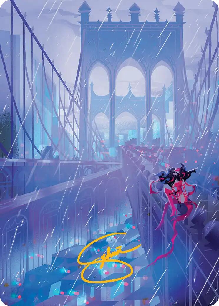 Swamp Art Card (Gold-Stamped Signature) [Marvel Super Heroes Art Series] | Deep Dive Games St. Marys