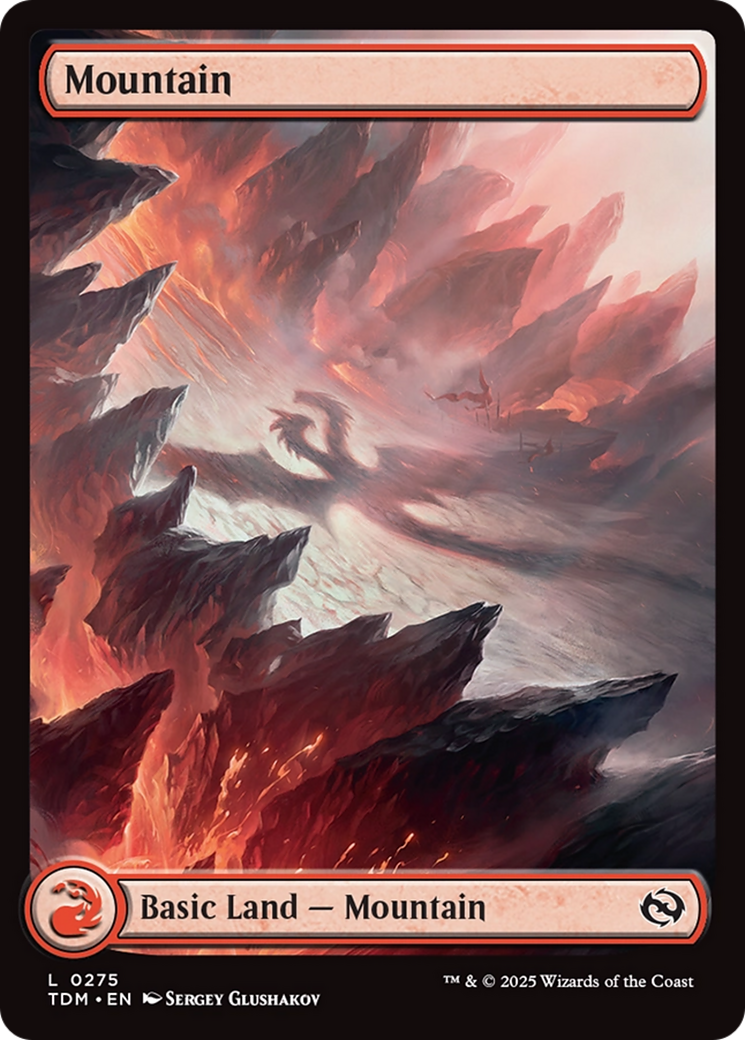 Mountain (0275) [Tarkir: Dragonstorm] | Deep Dive Games St. Marys
