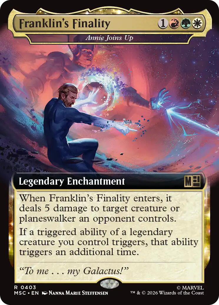 Franklin's Finality - Annie Joins Up (Extended Art) [Marvel Super Heroes Commander] | Deep Dive Games St. Marys