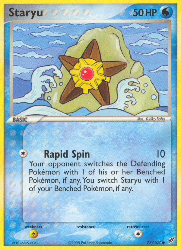 Staryu (77/107) [EX: Deoxys] | Deep Dive Games St. Marys