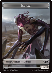 Eldrazi // Citizen Double-Sided Token [Tarkir: Dragonstorm Commander Tokens] | Deep Dive Games St. Marys