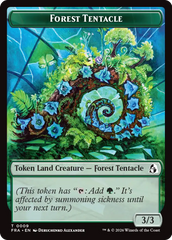Forest Tentacle // Beast Double-Sided Token [Reality Fracture Tokens] | Deep Dive Games St. Marys