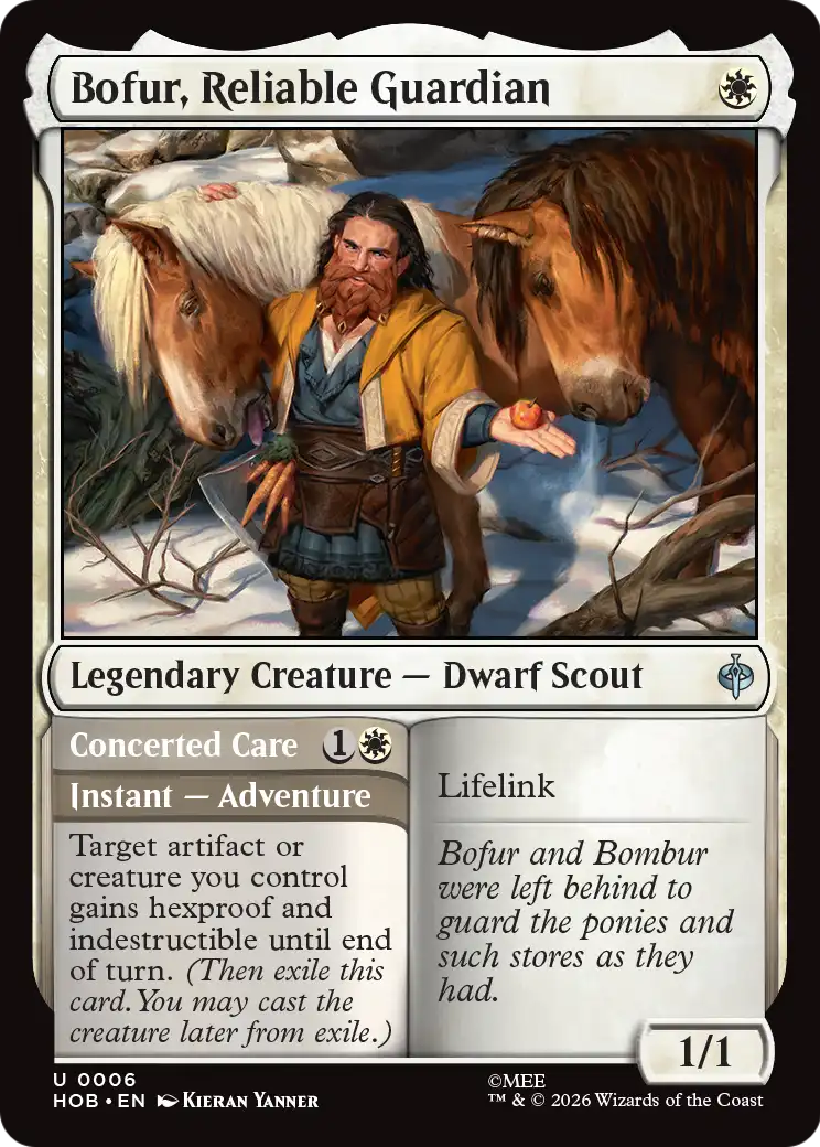 Bofur, Reliable Guardian [The Hobbit] | Deep Dive Games St. Marys