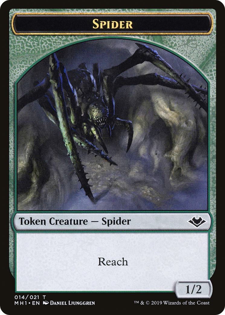 Shapeshifter // Spider Double-Sided Token [Modern Horizons Tokens] | Deep Dive Games St. Marys