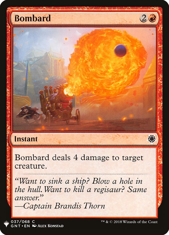 Bombard [Mystery Booster] | Deep Dive Games St. Marys