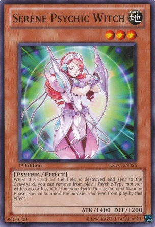 Serene Psychic Witch [EXVC-EN026] Common | Deep Dive Games St. Marys