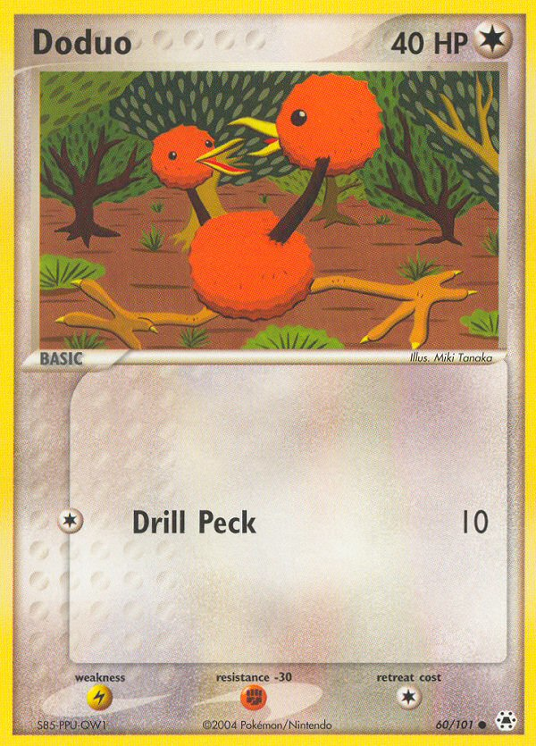 Doduo (60/101) [EX: Hidden Legends] | Deep Dive Games St. Marys