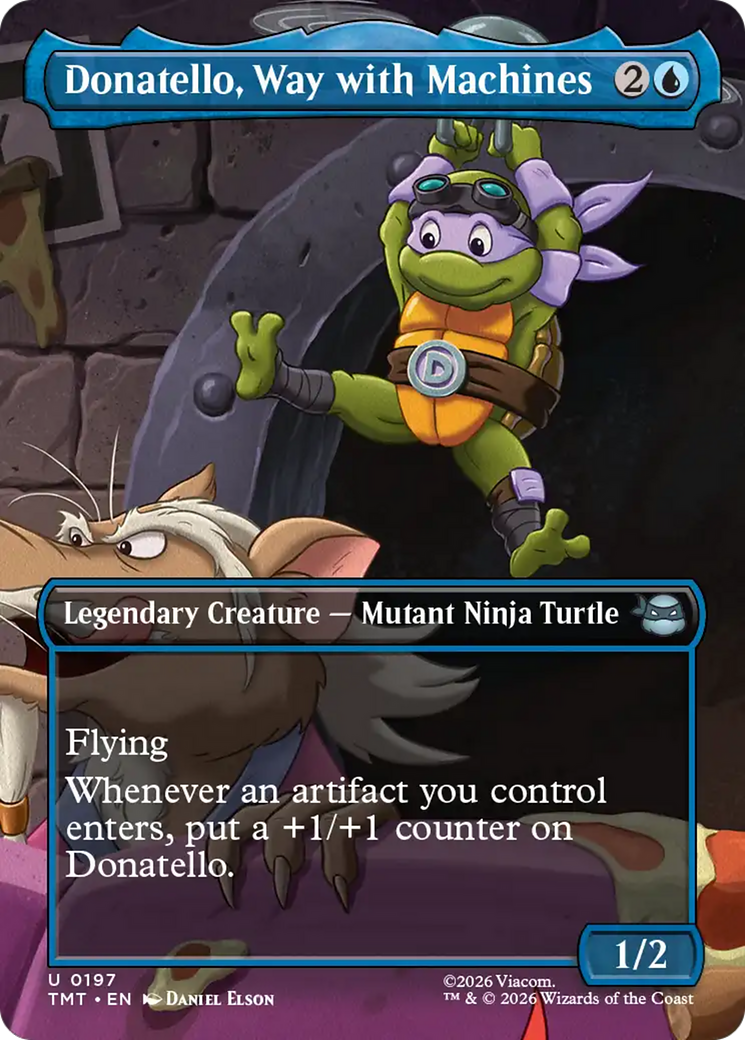 Donatello, Way with Machines (Borderless) [Teenage Mutant Ninja Turtles] | Deep Dive Games St. Marys