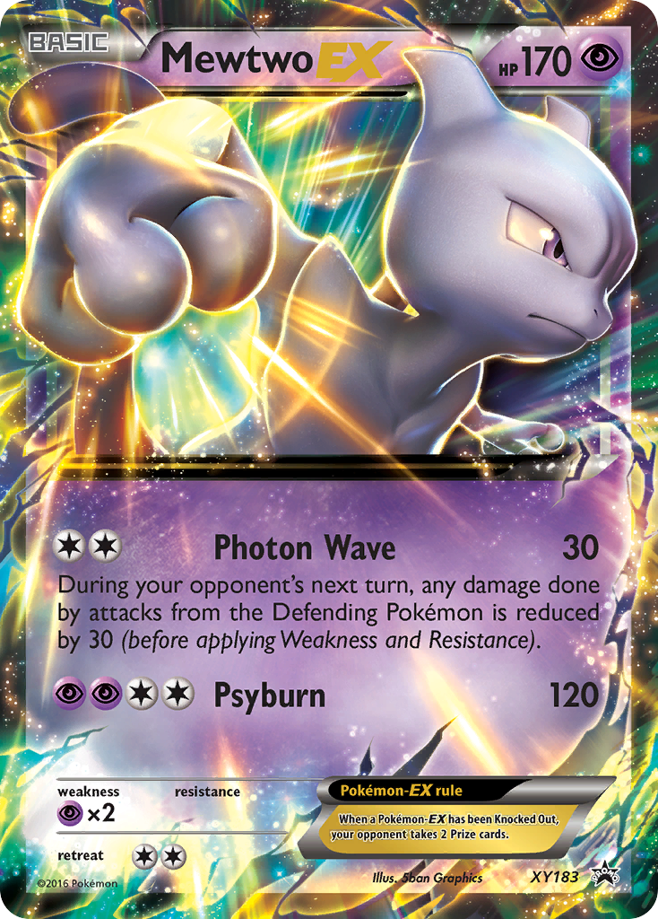 Mewtwo EX (XY183) [XY: Black Star Promos] | Deep Dive Games St. Marys