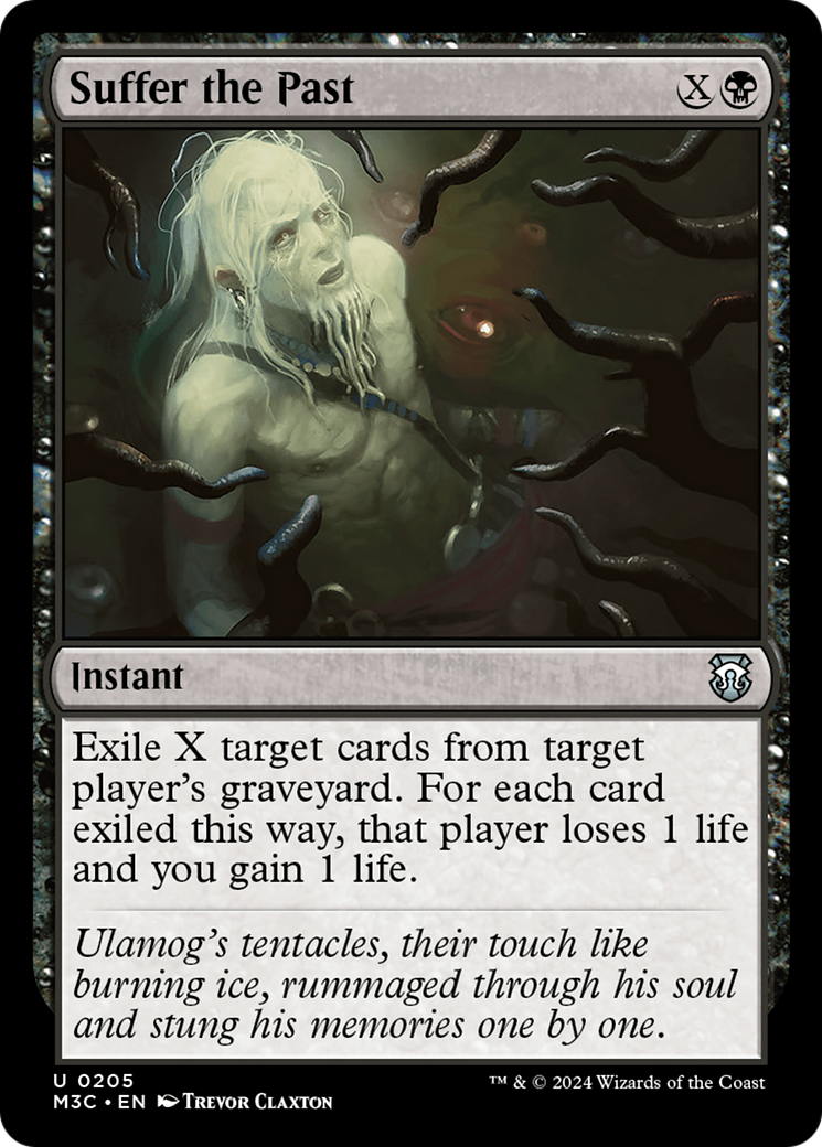 Suffer the Past (Ripple Foil) [Modern Horizons 3 Commander] | Deep Dive Games St. Marys