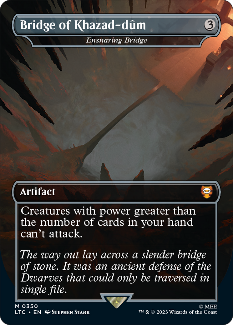 Bridge of Khazad-dum - Ensnaring Bridge [The Lord of the Rings: Tales of Middle-Earth Commander] | Deep Dive Games St. Marys