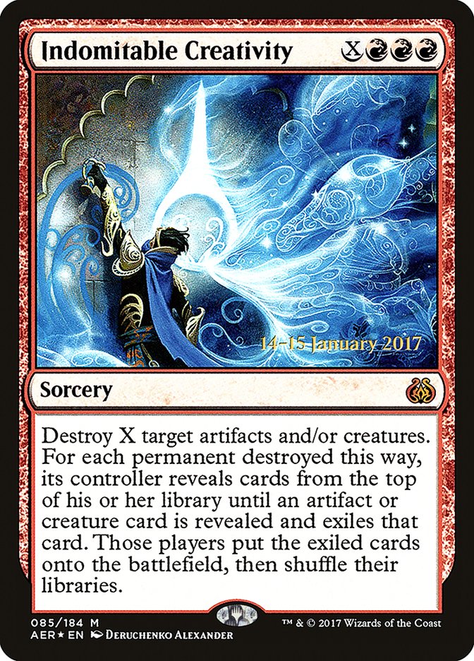 Indomitable Creativity [Aether Revolt Prerelease Promos] | Deep Dive Games St. Marys