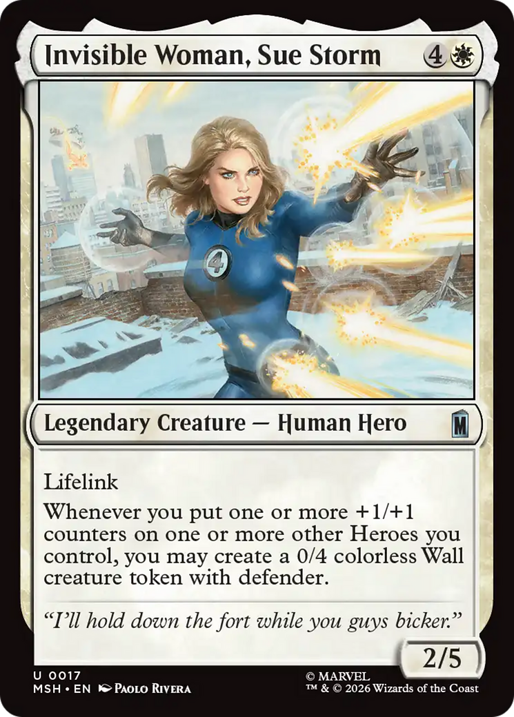 Invisible Woman, Sue Storm [Marvel Super Heroes] | Deep Dive Games St. Marys