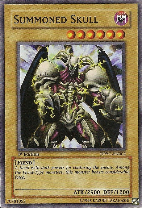 Summoned Skull [DPYG-EN002] Super Rare | Deep Dive Games St. Marys