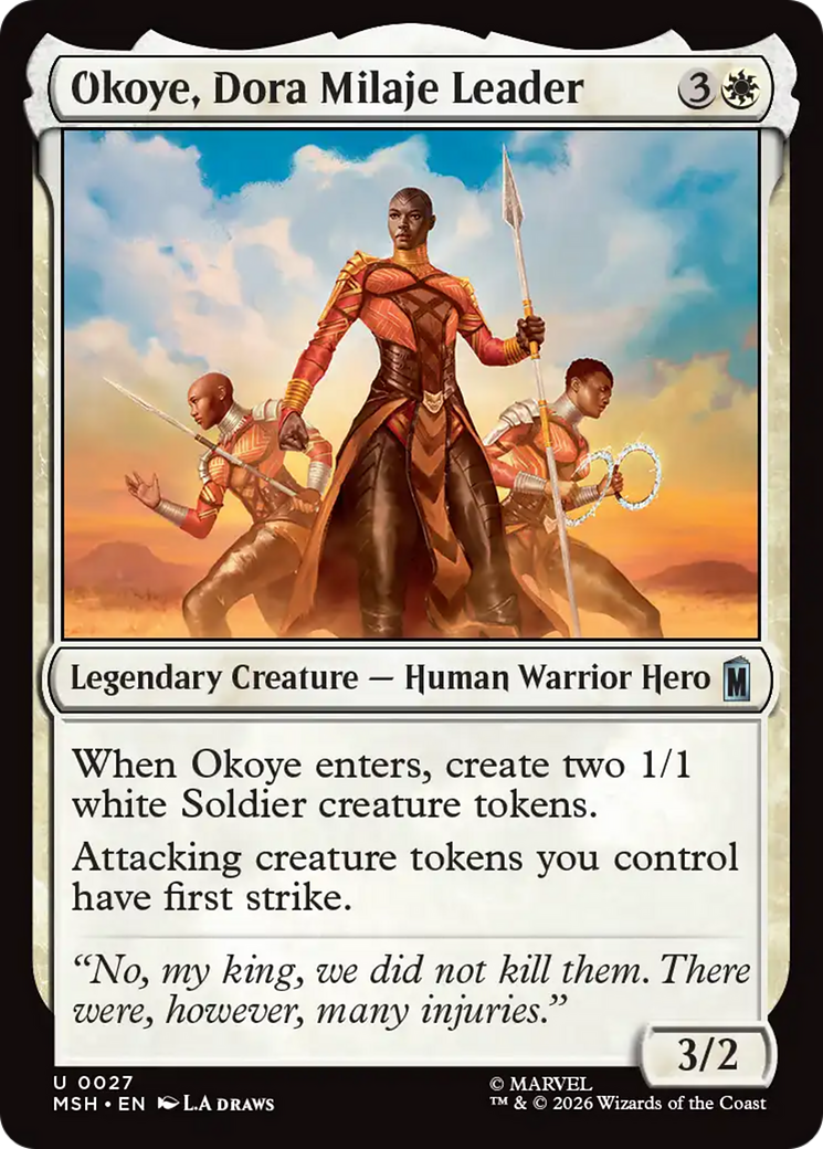 Okoye, Dora Milaje Leader [Marvel Super Heroes] | Deep Dive Games St. Marys