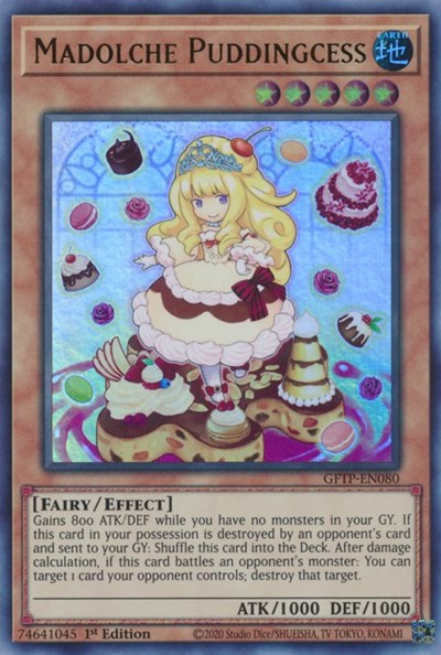 Madolche Puddingcess [GFTP-EN080] Ultra Rare | Deep Dive Games St. Marys