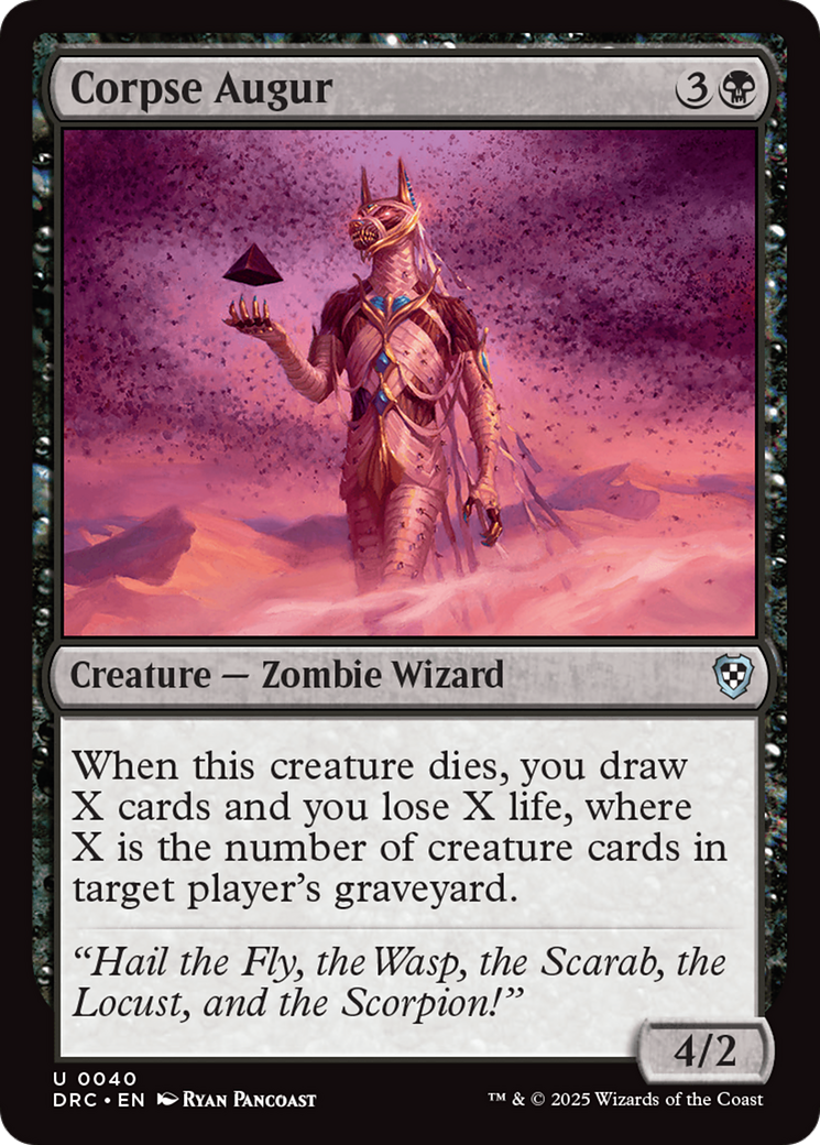 Corpse Augur [Aetherdrift Commander] | Deep Dive Games St. Marys