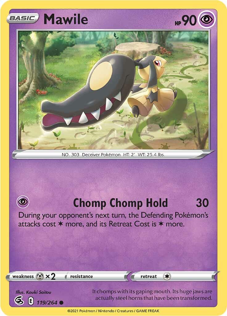 Mawile (119/264) [Sword & Shield: Fusion Strike] | Deep Dive Games St. Marys