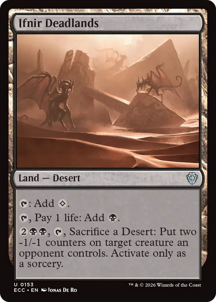 Ifnir Deadlands [Lorwyn Eclipsed Commander] | Deep Dive Games St. Marys
