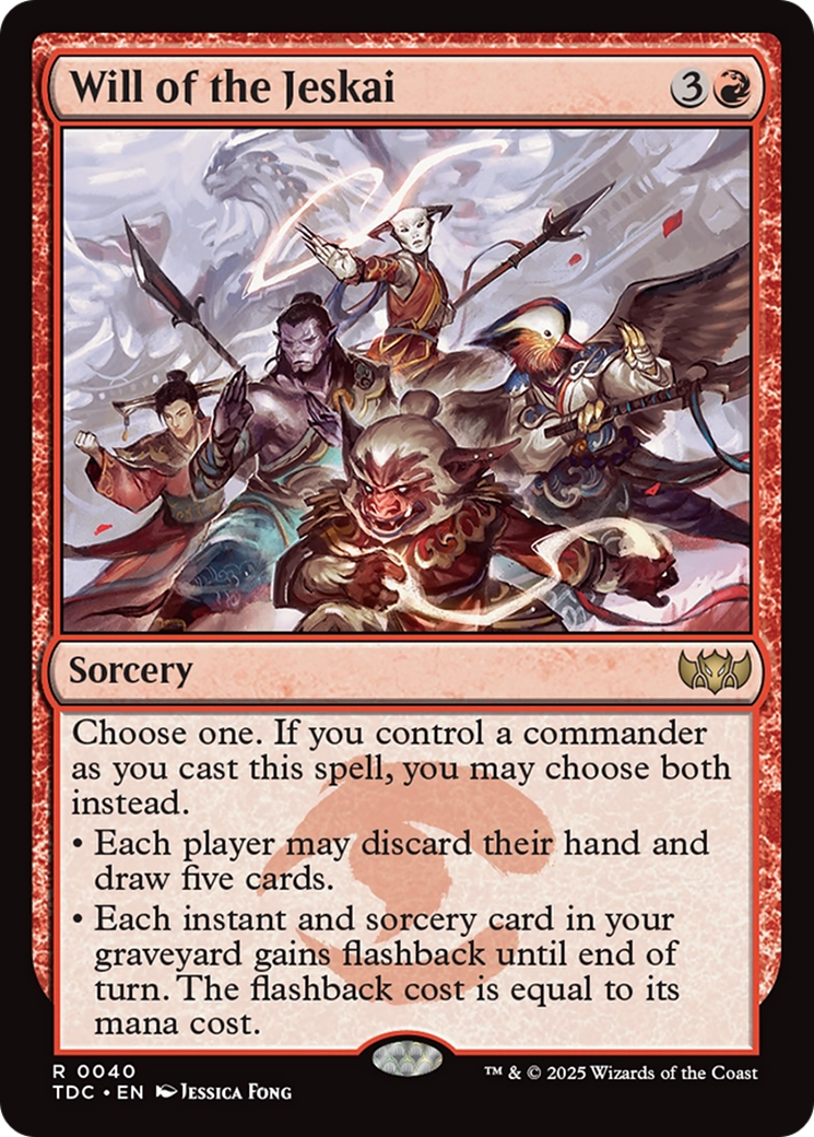 Will of the Jeskai [Tarkir: Dragonstorm Commander] | Deep Dive Games St. Marys