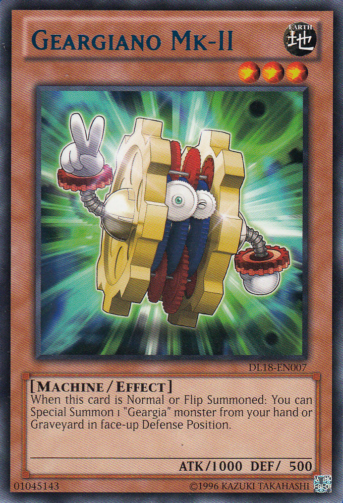 Geargiano Mk-II (Blue) [DL18-EN007] Rare | Deep Dive Games St. Marys