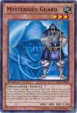Mysterious Guard [BP01-EN058] Starfoil Rare | Deep Dive Games St. Marys