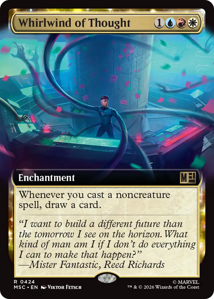 Whirlwind of Thought (Extended Art) [Marvel Super Heroes Commander] | Deep Dive Games St. Marys