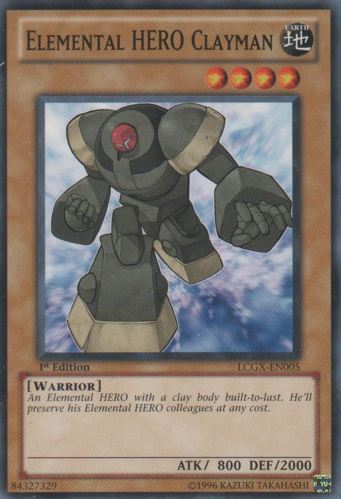 Elemental HERO Clayman [LCGX-EN005] Common | Deep Dive Games St. Marys