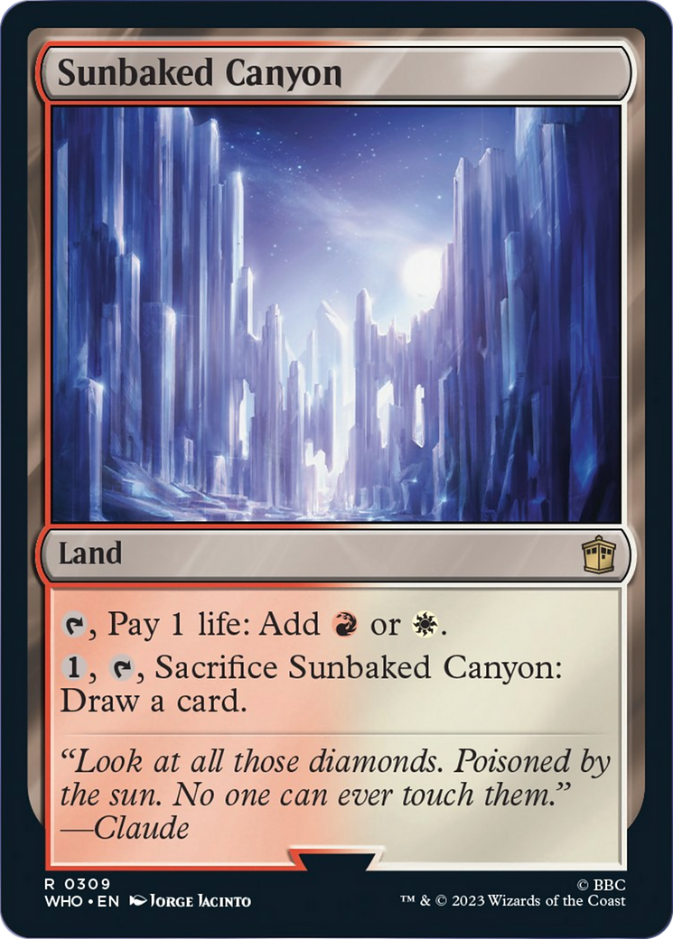 Sunbaked Canyon [Doctor Who] | Deep Dive Games St. Marys