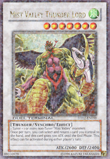Mist Valley Thunder Lord [DT02-EN090] Ultra Rare | Deep Dive Games St. Marys