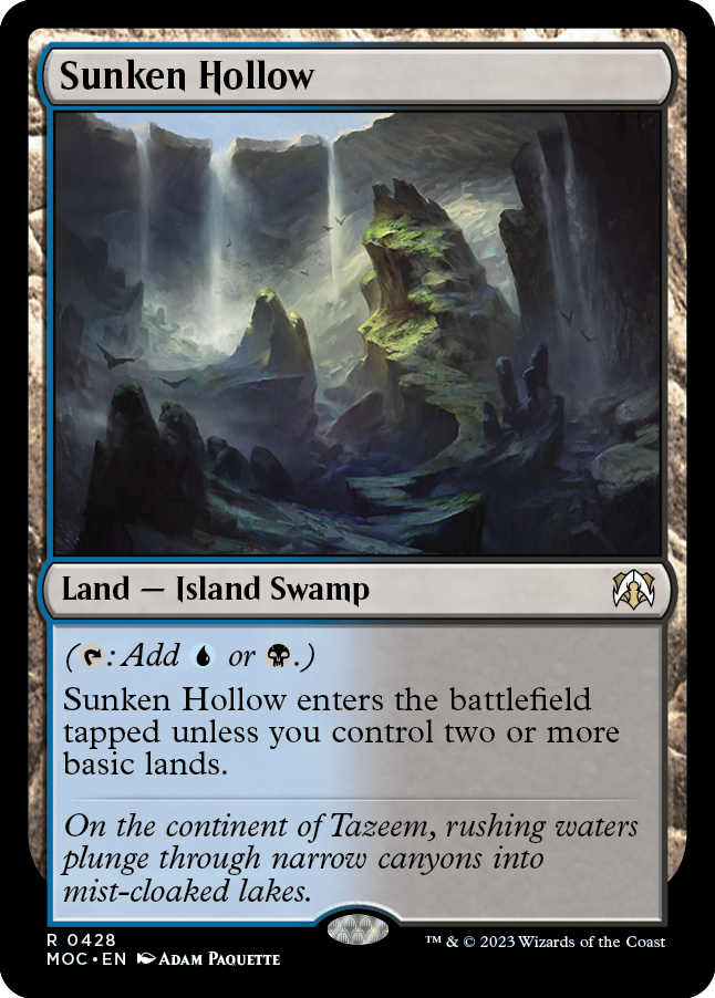 Sunken Hollow [March of the Machine Commander] | Deep Dive Games St. Marys
