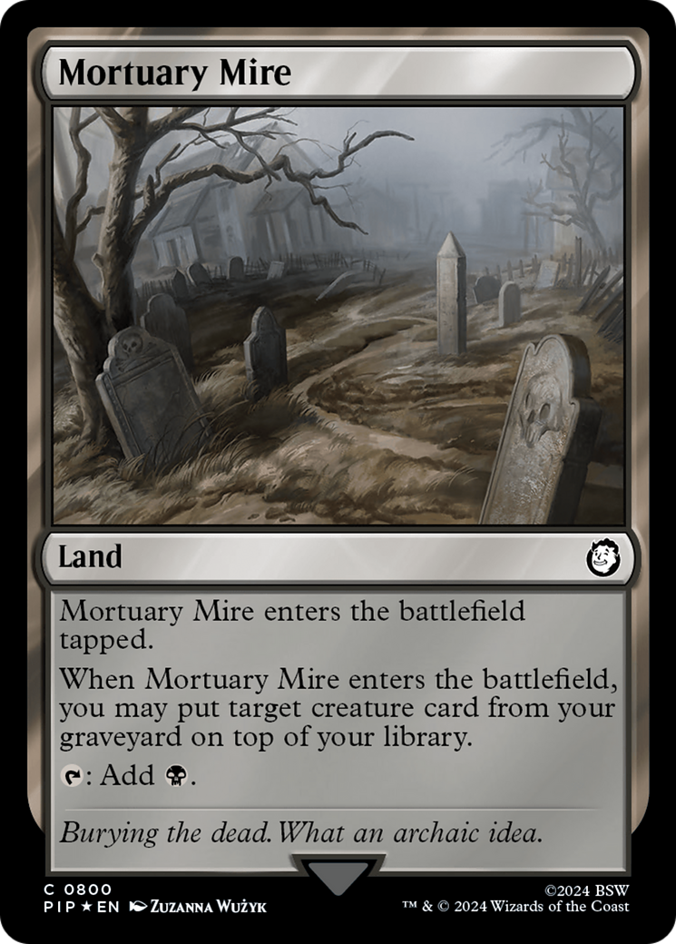 Mortuary Mire (Surge Foil) [Fallout] | Deep Dive Games St. Marys