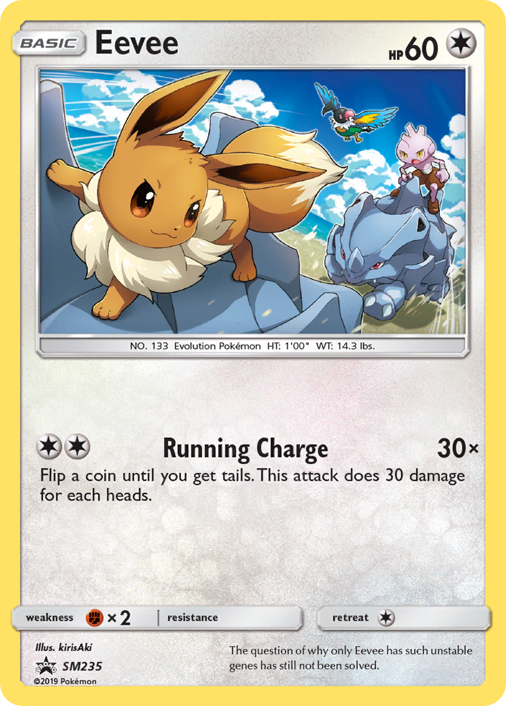 Eevee (SM235) [Sun & Moon: Black Star Promos] | Deep Dive Games St. Marys