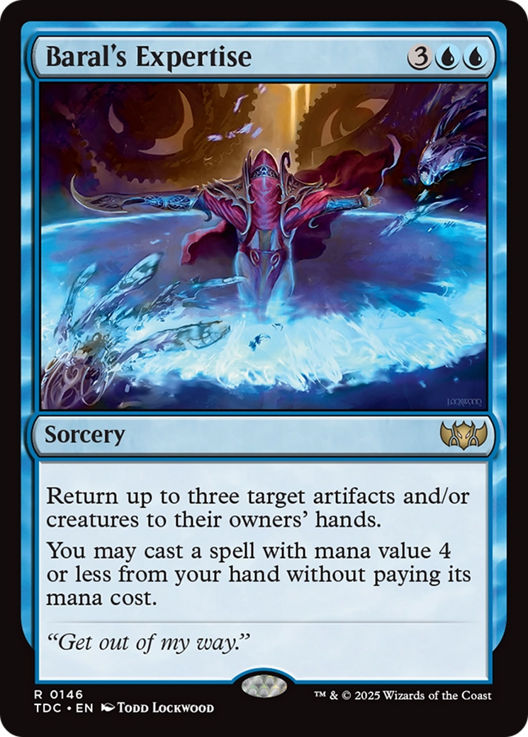 Baral's Expertise [Tarkir: Dragonstorm Commander] | Deep Dive Games St. Marys