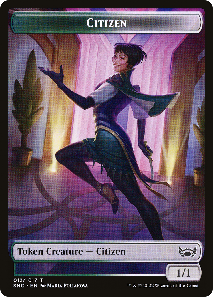 Citizen // Angel Double-Sided Token [The List] | Deep Dive Games St. Marys