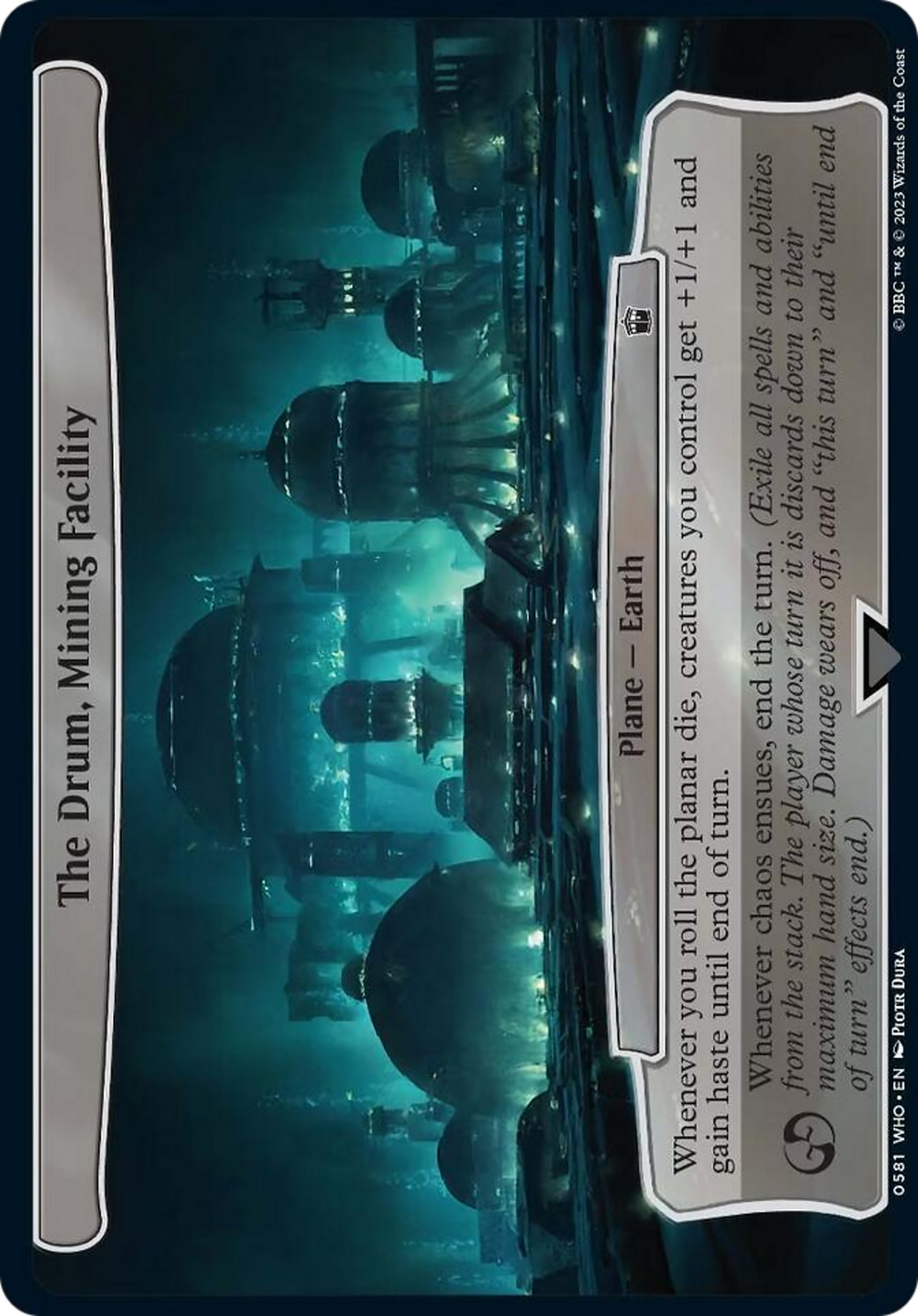 The Drum, Mining Facility [Doctor Who] | Deep Dive Games St. Marys