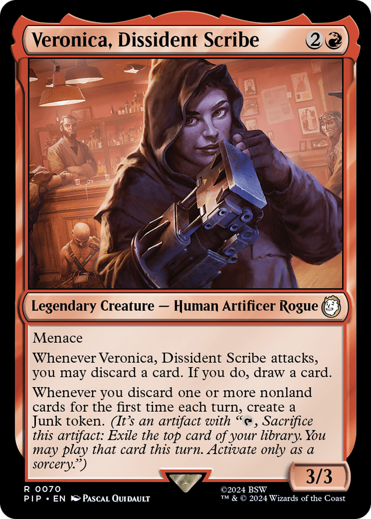 Veronica, Dissident Scribe [Fallout] | Deep Dive Games St. Marys