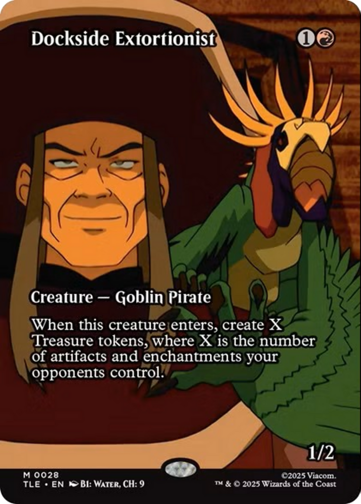 Dockside Extortionist (Borderless) [Avatar: The Last Airbender: Eternal-Legal] | Deep Dive Games St. Marys