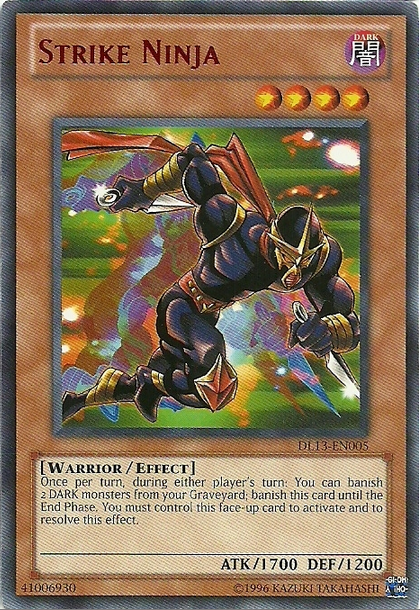 Strike Ninja (Red) [DL13-EN005] Rare | Deep Dive Games St. Marys