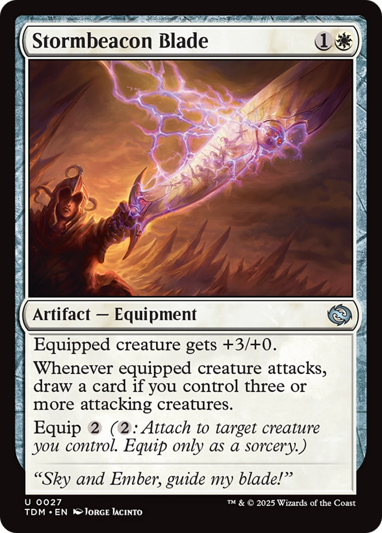 Stormbeacon Blade [Tarkir: Dragonstorm] | Deep Dive Games St. Marys