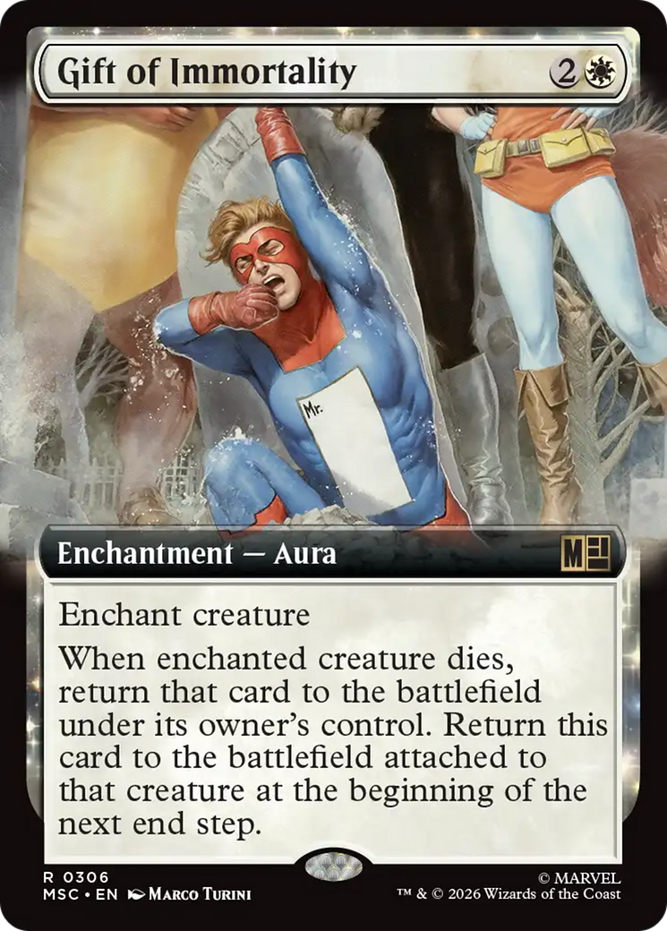 Gift of Immortality (Extended Art) [Marvel Super Heroes Commander] | Deep Dive Games St. Marys