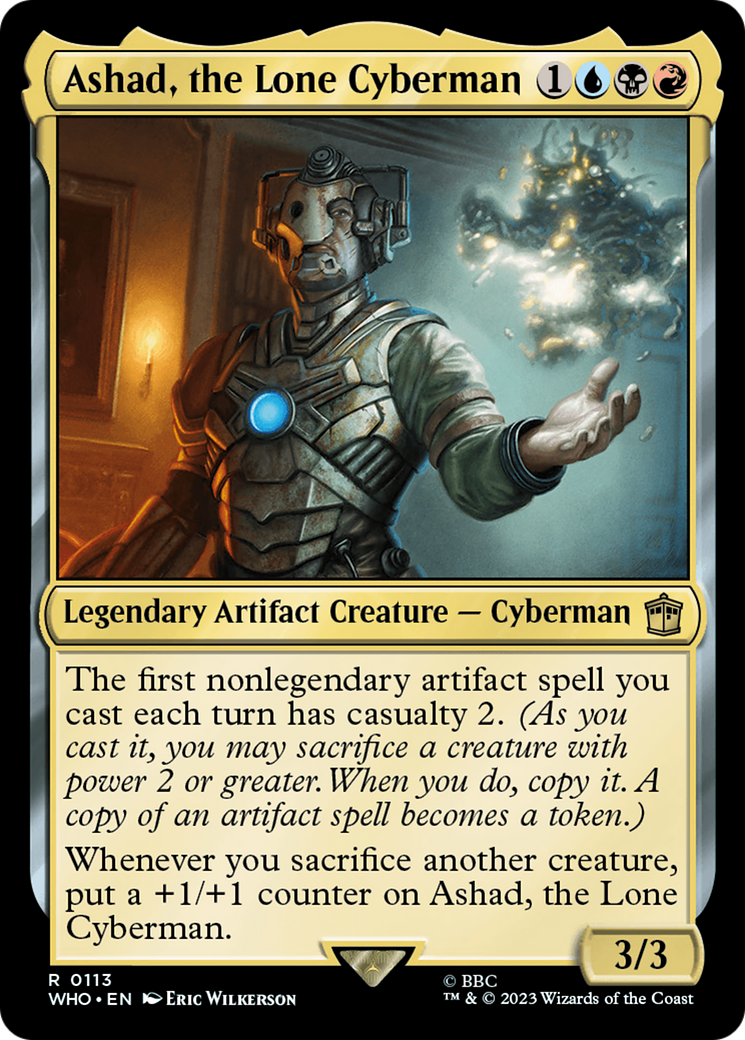 Ashad, the Lone Cyberman [Doctor Who] | Deep Dive Games St. Marys
